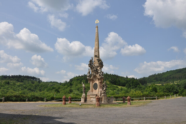 Sloup Nejsvětější Trojice ve Valči | © NPÚ, Helena Heckelová